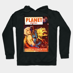 Sci-Fi cover Planet Stories (v3) Hoodie